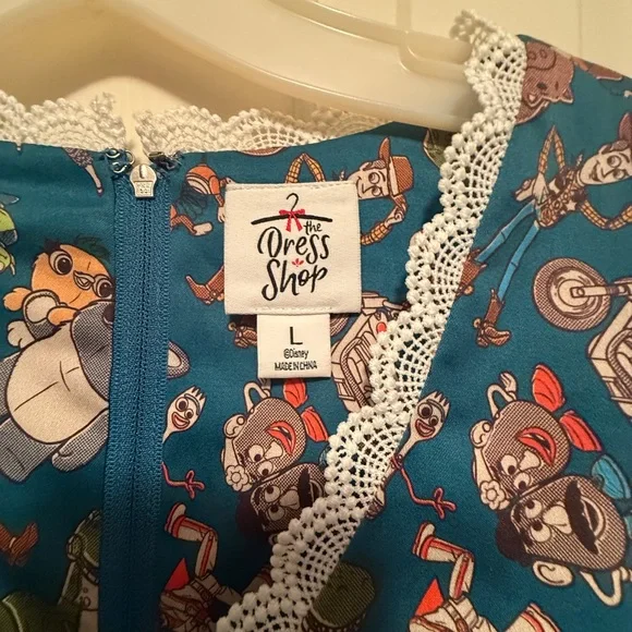 Disney Parks The Dress Shop Vintage Pixar Toy Story 4 Womens Dress (L) - Picture 4 of 5
